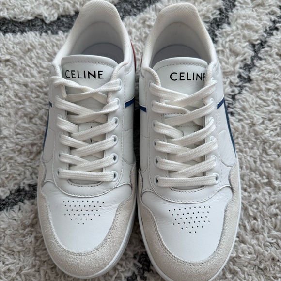 Celine trainer sneakers in calfskin - Picture 5 of 8